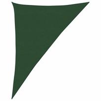 vidaXL Uždanga nuo saulės, tamsiai žalia, 4x5x6,8m, HDPE, 160g/m²
