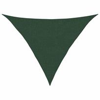 vidaXL Uždanga nuo saulės, tamsiai žalia, 2,5x2,5x3,5m, HDPE, 160g/m²