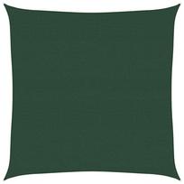 vidaXL Uždanga nuo saulės, tamsiai žalios spalvos, 6x6m, HDPE, 160g/m²