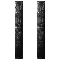 vidaXL Skėčių uždangalai su užtrauktukais, 2vnt., 175cm, PE