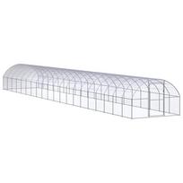 vidaXL Lauko narvas viščiukams, 3x20x2m, galvanizuotas plienas