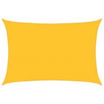 vidaXL Burė nuo saulės, geltonos spalvos, 5x6m, HDPE, 160g/m²