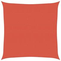 vidaXL Uždanga nuo saulės, terakota spalvos, 6x6m, HDPE, 160g/m²