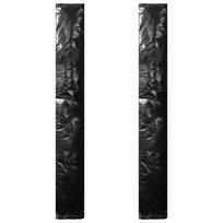 vidaXL Skėčių uždangalai su užtrauktukais, 2vnt., 200cm, PE