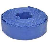 vidaXL Plokščia žarna, PVC, 50m, 3"