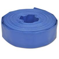 vidaXL Plokščia žarna, PVC, 100m, 3"