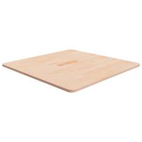 vidaXL Stalviršis, 70x70x1,5cm, neapdorotas ąžuolo medienos masyvas