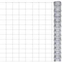 vidaXL Sodo tvora, sidabrinės spalvos, 50x1,25m, galvanizuotas plienas