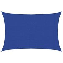 vidaXL Burė nuo saulės, mėlynos spalvos, 3x5m, HDPE, 160g/m²