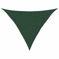 vidaXL Uždanga nuo saulės, tamsiai žalia, 4x4x5,8m, HDPE, 160g/m²