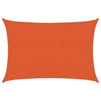 vidaXL Uždanga nuo saulės, oranžinės spalvos, 2x3m, HDPE, 160g/m²