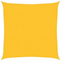 vidaXL Uždanga nuo saulės, geltonos spalvos, 3x3m, HDPE, 160g/m²