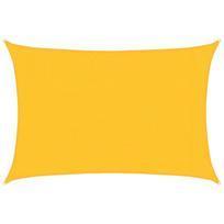 vidaXL Uždanga nuo saulės, geltonos spalvos, 3x4,5m, HDPE, 160g/m²