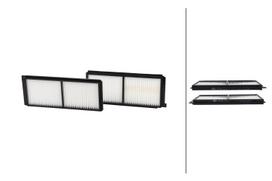 Filtras, salono oras HELLA 8ZC 366 122-861