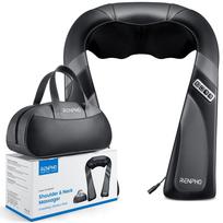Kaklo masažuoklis Renpho U-Neck Go, 24 W, juoda sp.