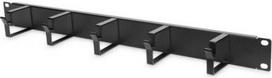Digitus | Cable Management Panel | DN-97602 | 5x cable management ring (HxD: 40x60 mm). The Cable Management Panel is getting fixed on the 483 mm (19“) profile rails. Five cable guiding rings allow an easy, horizontal array of patch cables. It guaran DN-97602 | 4016032266457