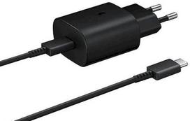 Samsung EP-T1510EBE + EP-DA705BBE Travel Charger 15W + USB-C to USB-C Data Cable black (bulk)