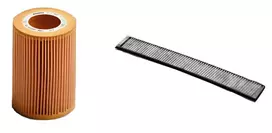 BMW E83 alyvos ir oro filtro aptarnavimo rinkinys Originalus 88002357082
