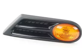 BMW MINI R56 šoninis posūkio signalas gintarinis kairėje pusėje Originalus 63137260201