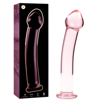 NEBULA SERIES BY IBIZA - Modelis 11 Borosilikatinis Dildo Rožinis 16 cm