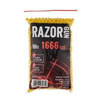 RazorGun ASG Airsoft BB šratai 6 mm 0,12 g, 1666 vnt.