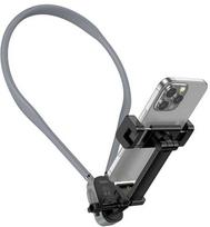 Neck universal phone holder Hoco K30 juodas pilka