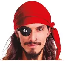 Kepurė Fiesta Raudona piratų bandana