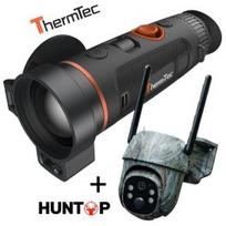 THERMTEC WILD 650L, 640x512, 50mm, 1x-4x, 50Hz, Wi-Fi + Huntop E50 trail camera termovizorius Wild650L / ES-E50G