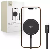 Tech-Protect A54 MagSafe 25W QI2.2 belaidis įkroviklis - Juodas