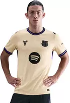 Vyriški marškinėliai Nike FC Barcelona 2025/26 Match Away smėlio sp. HJ4554 784 (L)