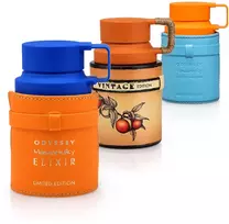 Set Armaf Odyssey kolekcija 3x EDP 30ml: Mandarin Sky, Mandarin Sky Eliksyras, Mandarin Sky Vintage