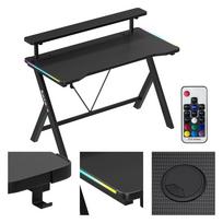 Huzaro Hero 1.9 RGB Gaming Desk Black