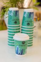 12oz SORPRESO Latte dvisienis vienkartinis puodelis (20 vnt.)