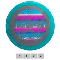 Diskgolfo diskas Fairway Driver S-LINE SKY WALKER 3 Grey/Teal