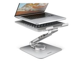 AXAGON Desk Mount | STND-LR stand with 360 rotation for laptops and tablets | Adjustable Height, Angle | 10-17.3 " | Aluminum