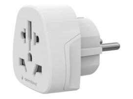 Gembird World to EU power adapter plug, 15 A | A-AC-EUMINTF | Travel adapter