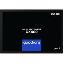Goodram SSDPR-CX400-256-G2, 2.5" SSD, 256GB, SATA III, 3D TLC NAND, 550MB/s, 480MB/s, 6Gbit/s, 65000 IOPS, 61440 IOPS, 7 mm