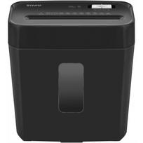 Savio ND-01 popieriaus smulkintuvas, kryžminis pjovimas, 72 dB, juodas, 6 lapai, 4x32 mm, 11 L, 230 W