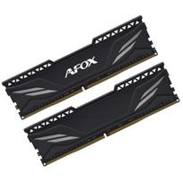 AFOX GAMING DDR4 2x16GB 3200MHz CL16 XMP2, AFLD432PS1CADB, 32GB, 288-pin DIMM, 1.35V, juodas radiatorius