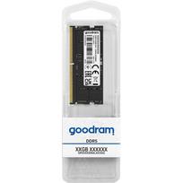Goodram GR4800S564L40/32G atminties modulis, 32GB, 1x32GB, DDR5, 4800 MHz, 262 kontaktų SO-DIMM, CAS 40, 1.1 V, On-Die ECC