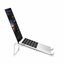 Monitoriaus laikiklis Nešiojamo kompiuterio stovas, sulankstomas, reguliuojamas, 1 vnt., 1pc Black