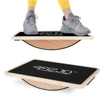 Balansinė platforma, Balance Board 4FIZJO, medinė, balansavimo lenta, treniruoklis pusiausvyrai, koordinacijai, fitness treniruotėms
