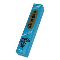 Japoniški smilkalai Morning Star Jasmin, Nippon Kodo, 20 g + keramikinis smilkalų laikiklis
