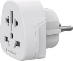 Gembird World to EU power adapter plug, 15 A | A-AC-EUMINTF | Travel adapter A-AC-EUMINTF | 8716309134088