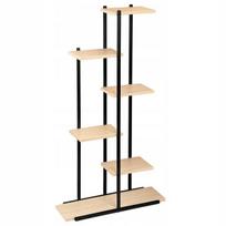 Gėlių stovas Loft Inspired, 113 cm, juodas/rudas