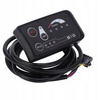 LED dviračio ekranas S810 36V 48V elektrinis
