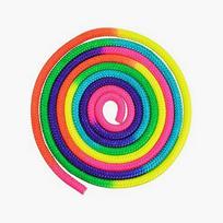 Vaikiška gimnastikos šokdynė Rainbow, nailonas