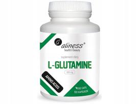 Amino rūgštys L-Glutamine 500 mg 100 kapsulių Aliness