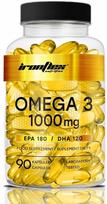 Maisto papildas Omega 3 IronFlex EPA DHA 1000 mg, 90 kaps.