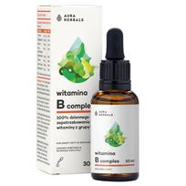 Vitaminų B kompleksas lašai AURA HERBALS 30 ml
